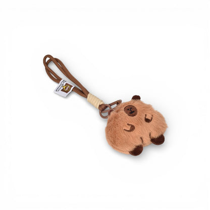 LLAVERO PELUCHE CAPYBARA POLIESTER DIM:10X9X3