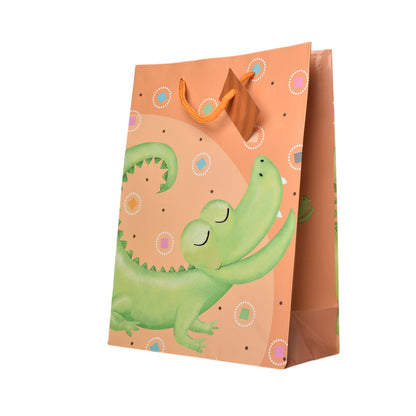 BOLSA PARA REGALO DISEÑO NIÑO NIÑA DE PAPEL DIM:18X23X9