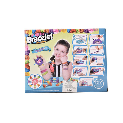 KIT PARA HACER PULSERAS MANILLAS JUGUETE NIÑAS DIM: 22x28x5
