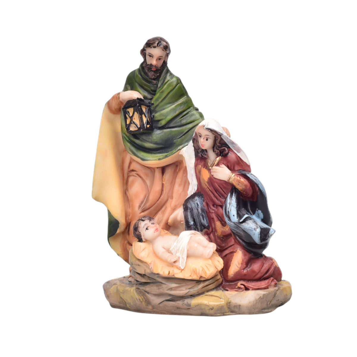adorno figura de pesebre resina dim:11x6x6