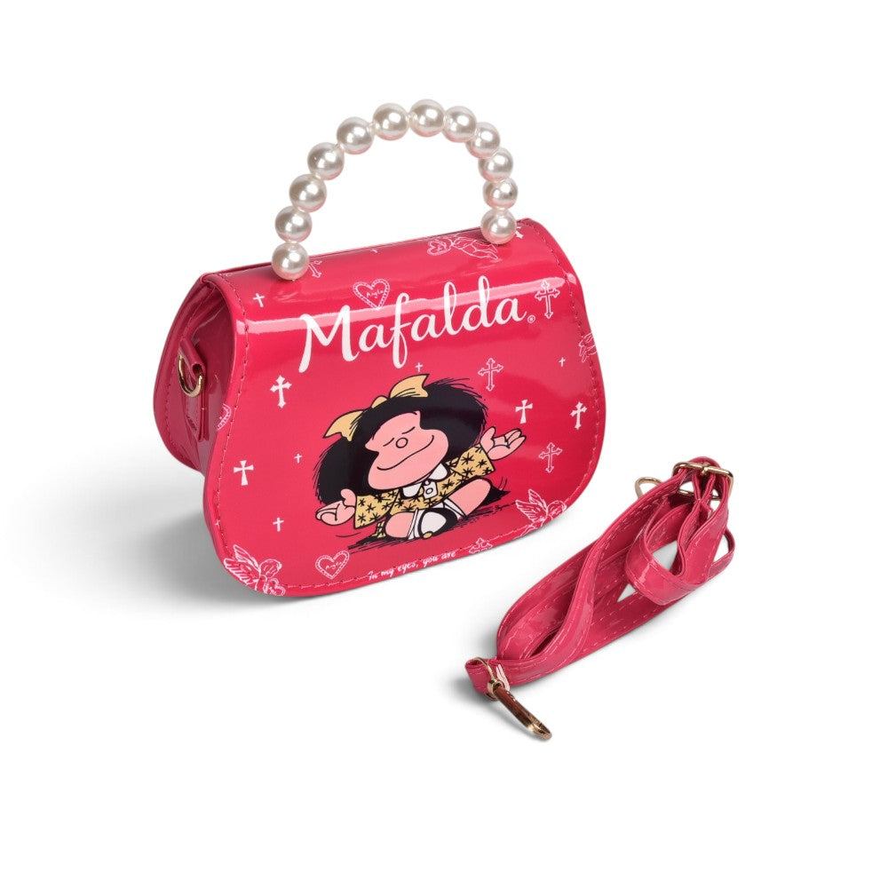 bolso cartera de mano niña dim: 17 x13x7cm