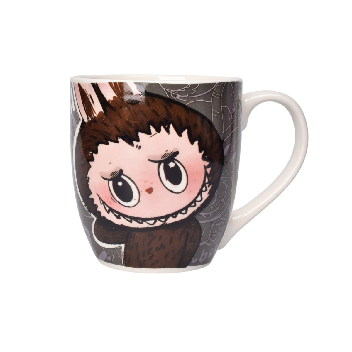 mug pocillo ceramica personaje labubu 300ml dim:9x9x10