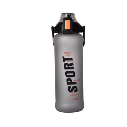 BOTELLA DE AGUA PLASTICO 1000ML DIM:27*8*8