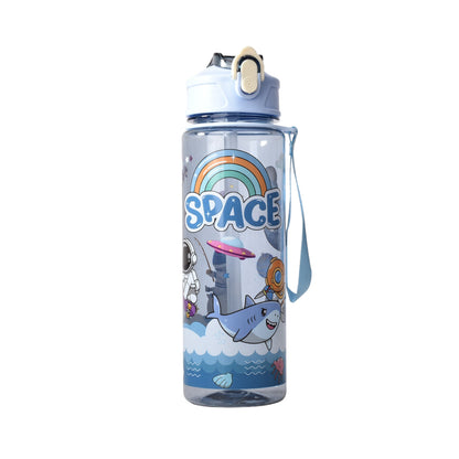 BOTELLA DE AGUA 650ML PLASTICO ASTRONAUTA
