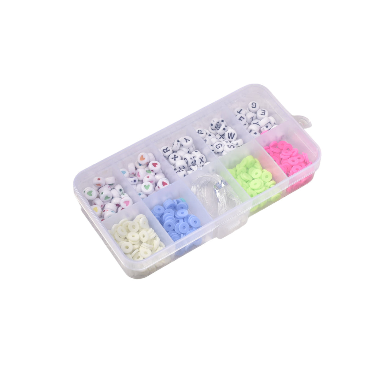 set kit para hacer pulseras plastico dim:6x2cm