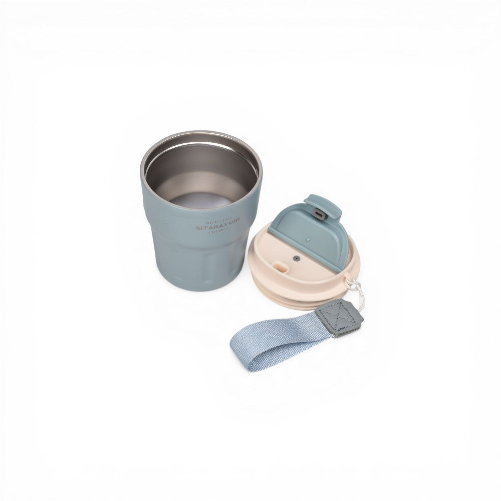 termo acero inoxidable 290ml dim: 8x8x11
