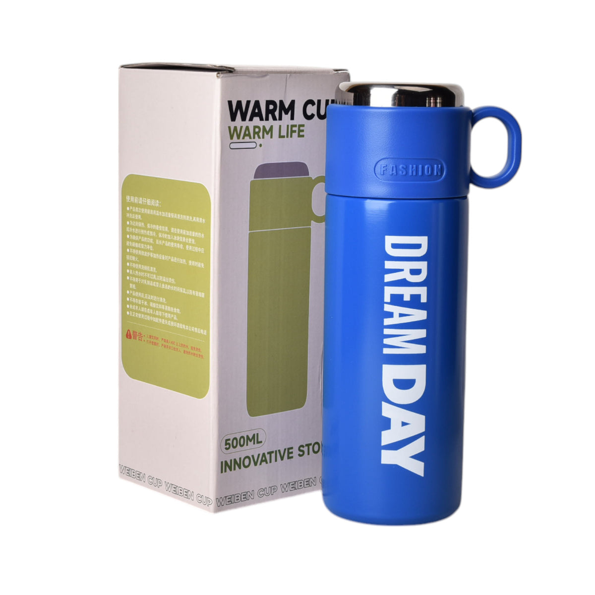 termo metalico 500ml acero diferente colores