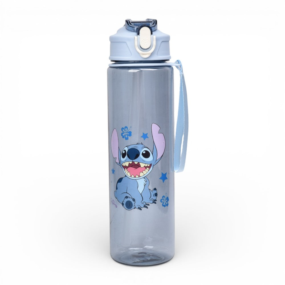 botella de agua 750ml personaje plastico dim:6x6x25
