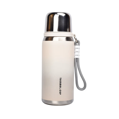 TERMO ACERO INOXIDABLE 600ML DIM:7X7X22