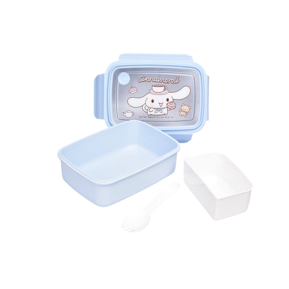 portacomida plastico 880ml personaje azul dim:18x13