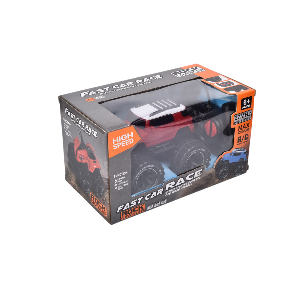 juguete carro con control remoto plastico dim:22x12x12