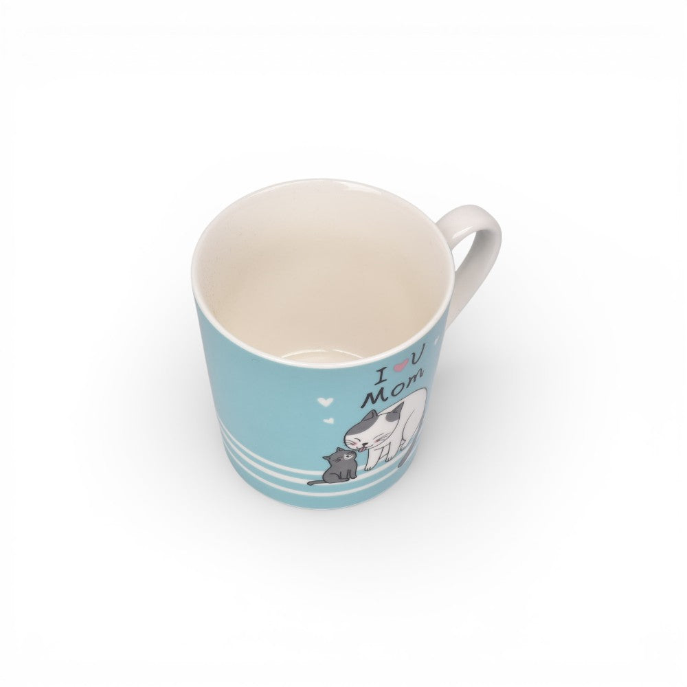 mug pocillo ceramica gato 300ml dim:8x8x9