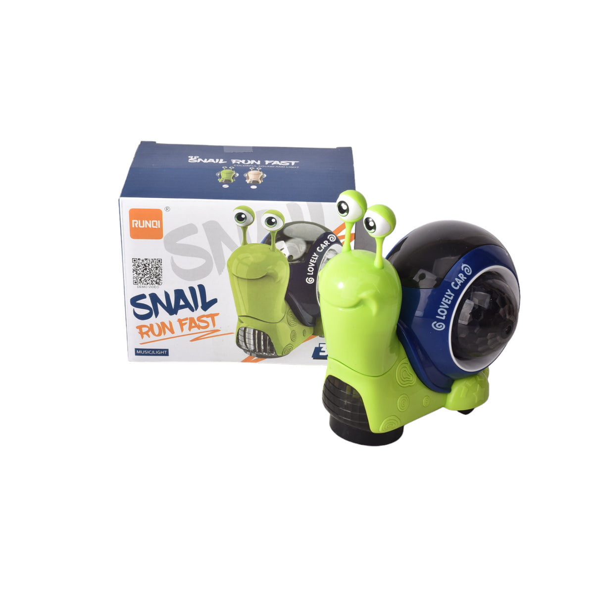 juguete caracol para niños con luces y sonido