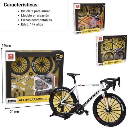 BICICLETA ARMABLE COLECCIONABLE DIM: 19.5*3.5*21CM