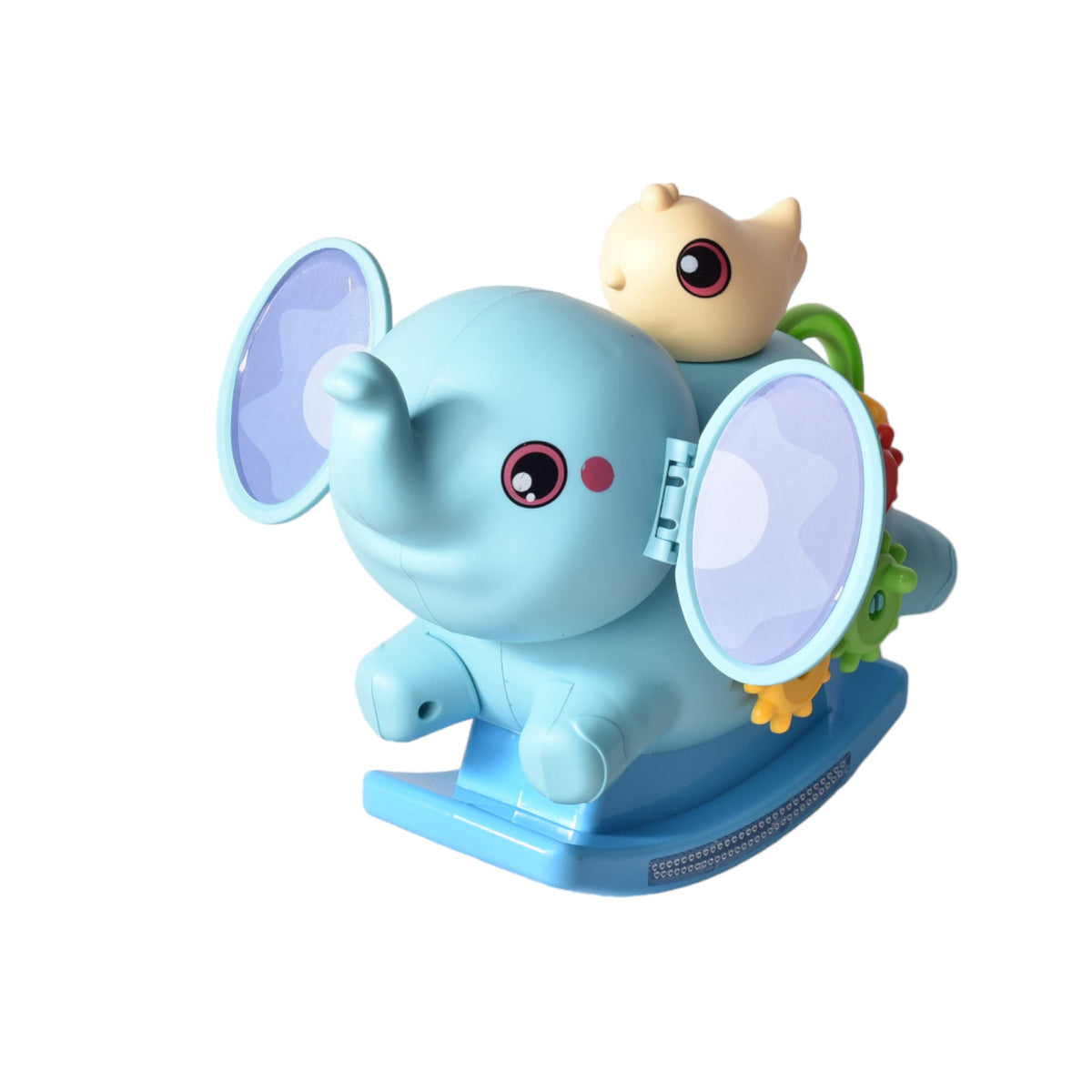 juguete elefante con movimiento luces y sonido de plastico