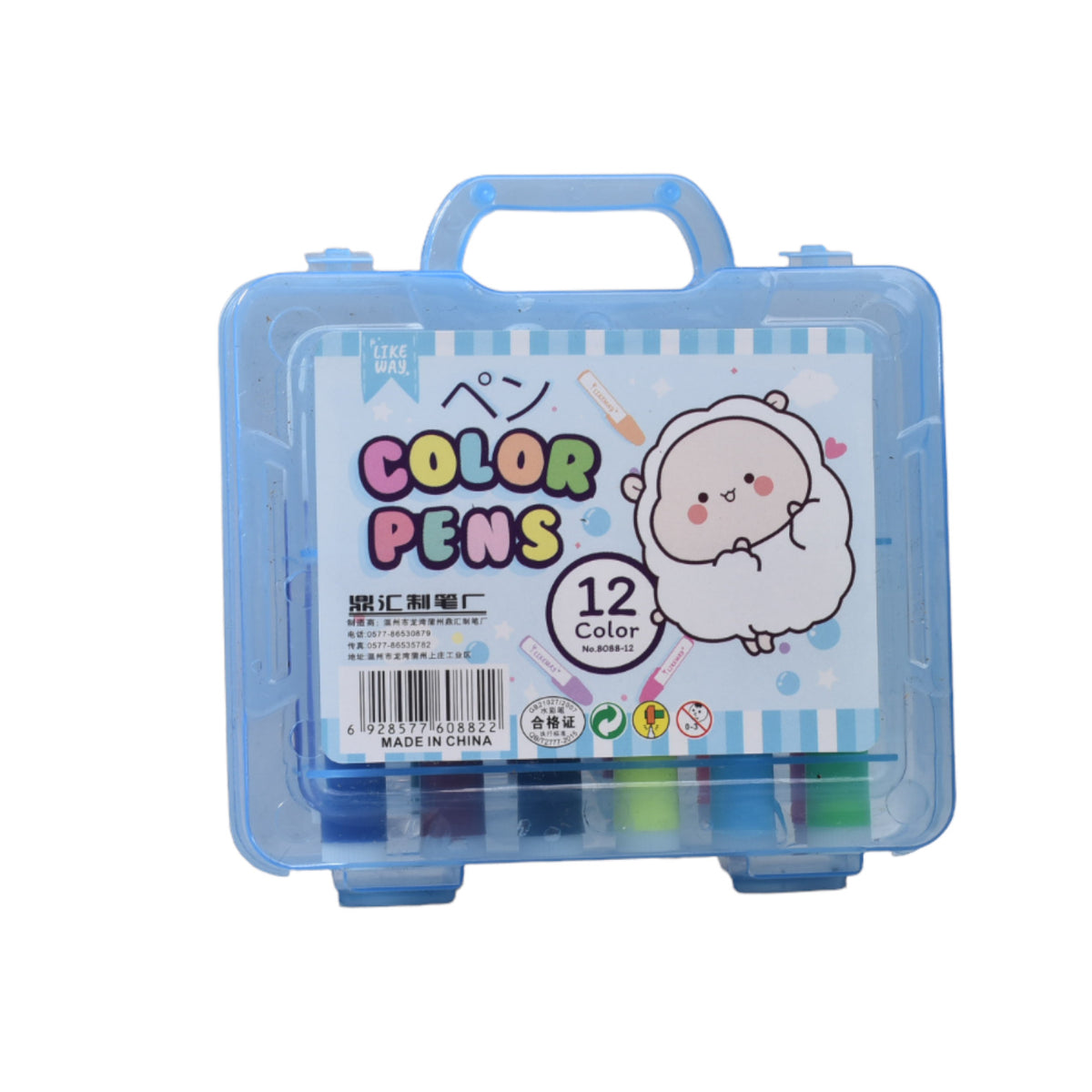 marcador infantil por 12 piezas