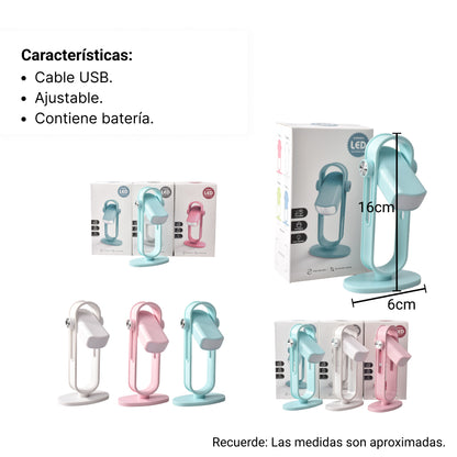 LAMPARA LED RECARGABLE CON USB