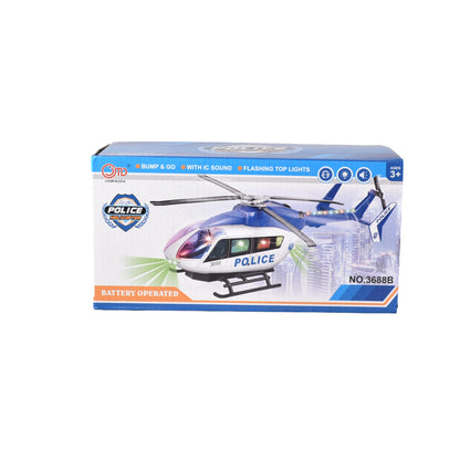 AVION HELICOPTERO CON LUCES Y SONIDO PARA NIÑOS