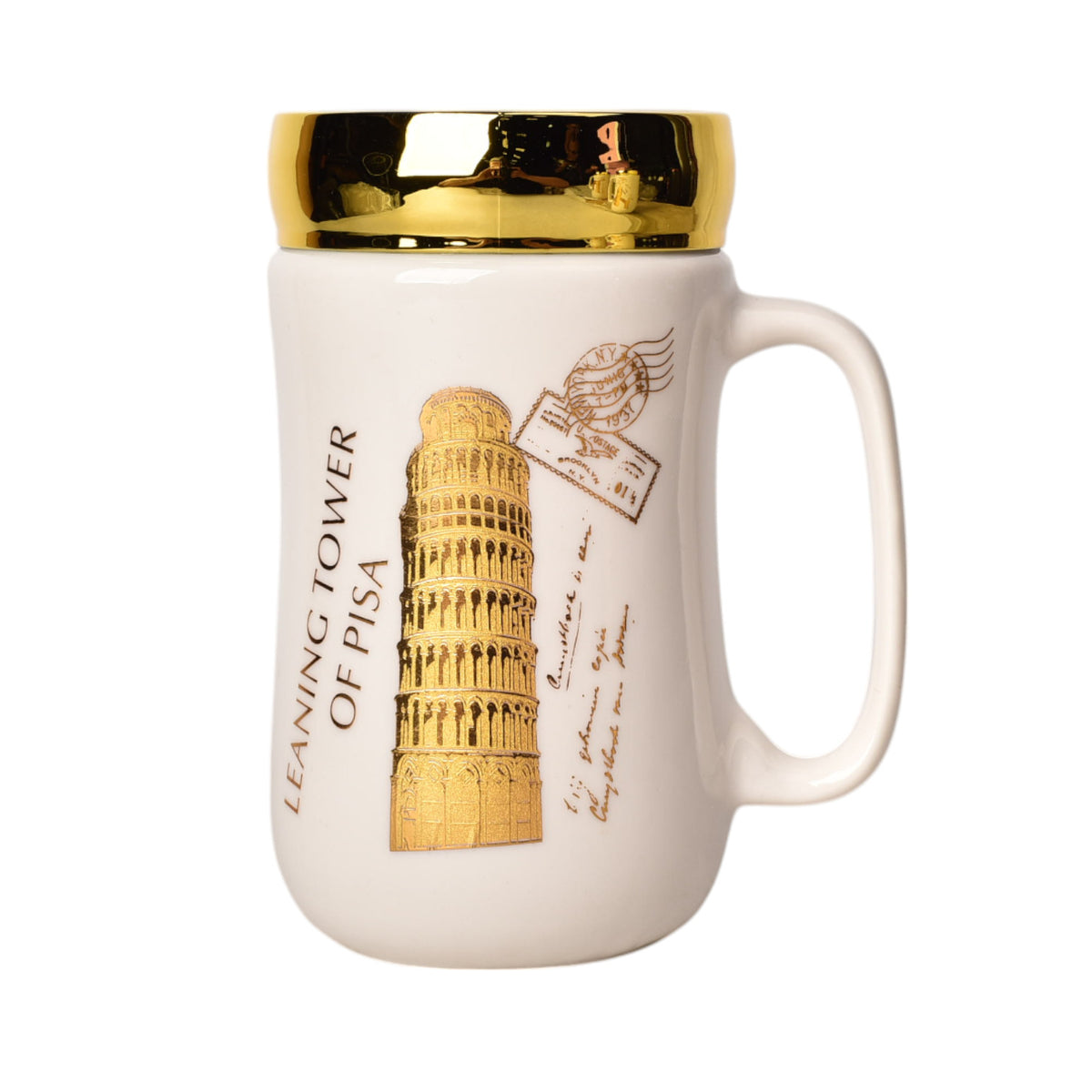 mug pocillo ceramica con tapa diferentes diseños 440ml dim:8