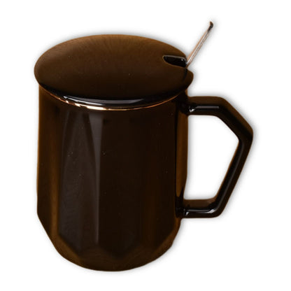 POCILLO EN CERAMICA CON TAPA MUG  POCILLO CERAMICA POCILLO D