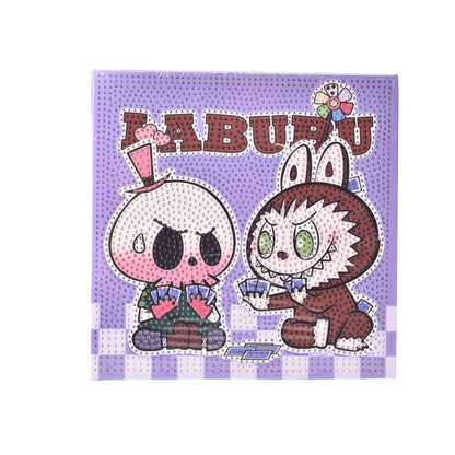 CUADRO JUGUETE DE PIEDRAS DIDACTICO NIÑOS PERSONAJE LABUBU