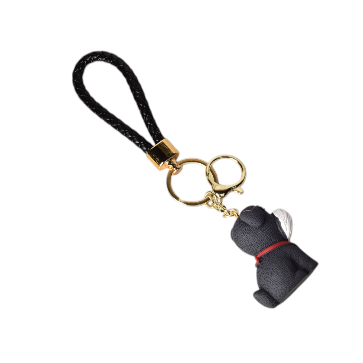 llavero resina forma de perro varios colores dim:5x3x4