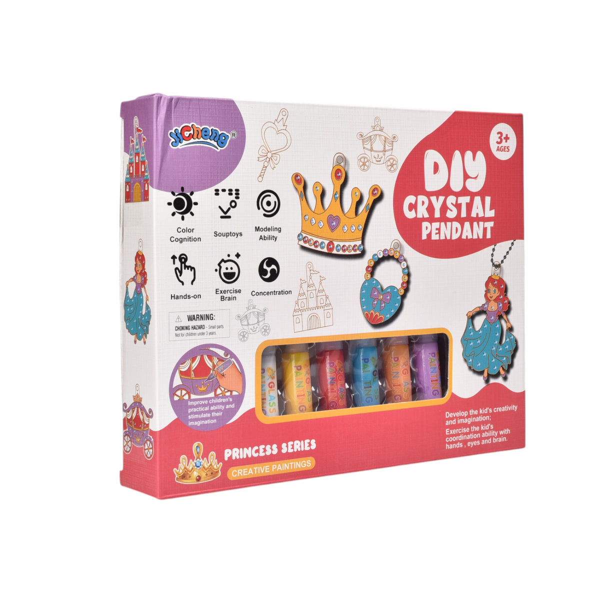 juguete kit de arte con accesorios plastico dim:24x4x19