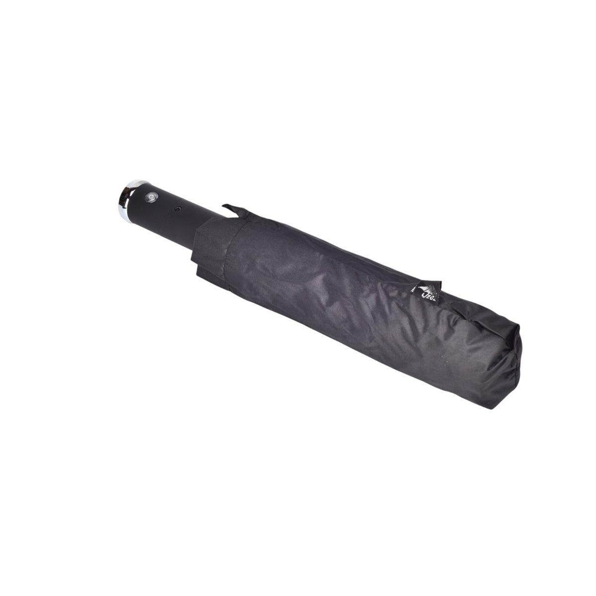 sombrilla con linterna doble automatica 10 varillas filtro uva zul y negro