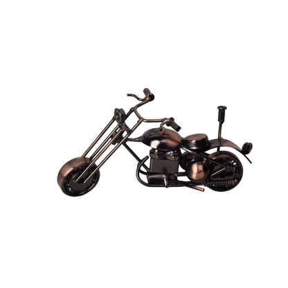 ADORNO METALICO PARA DECORACION FORMA DE MOTO