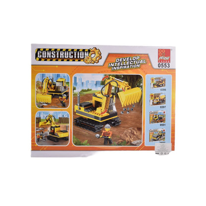 JUGUETE MAQUINA CONSTRUCCION FICHAS DE ARMAR
