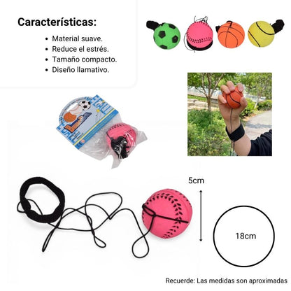 PELOTAS ANTIESTRES PARA NIÑOS DIM:5X5X5