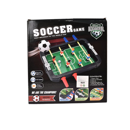 JUEGO DE MESA MINI FUTBOLIN DIM: 26.5*5.5*28CM