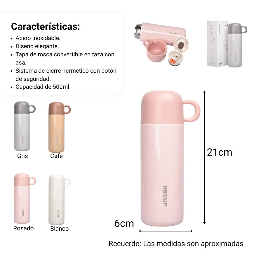 termo acero inoxidable 500ml