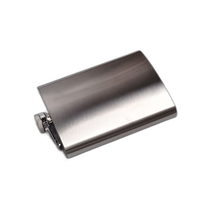 WHISKERA ACERO INOXIDABLE 8OZ  DIM: 13X9X2