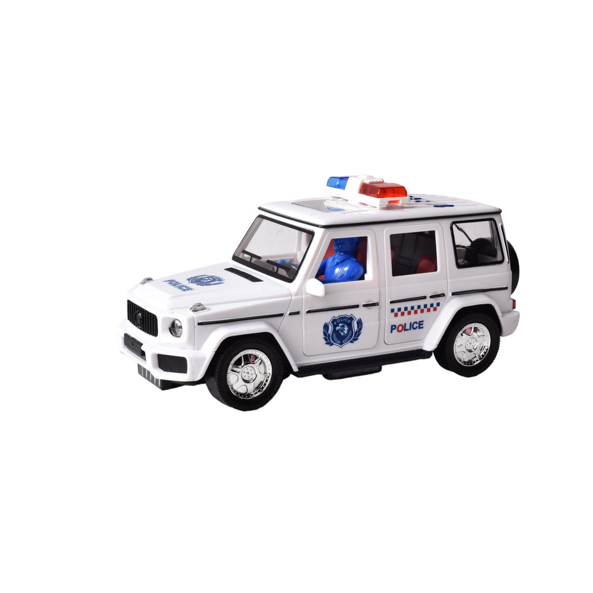 carro para niños policia  con luces sonido y movimiento