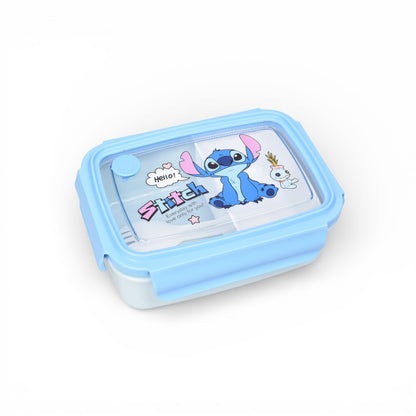 PORTACOMIDA PLASTICO 880ML PERSONAJE AZUL DIM:18X13X6