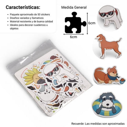 STIKER PAQUETE X 50UND SURTIDO