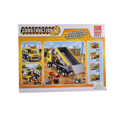 FICHAS DE ARMAR EN PLASTICO VOLQUETA DIM:34X26CM