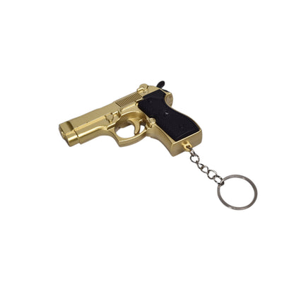 LINTERNA METAL DORADO PLATEADO DIM:7X5X1