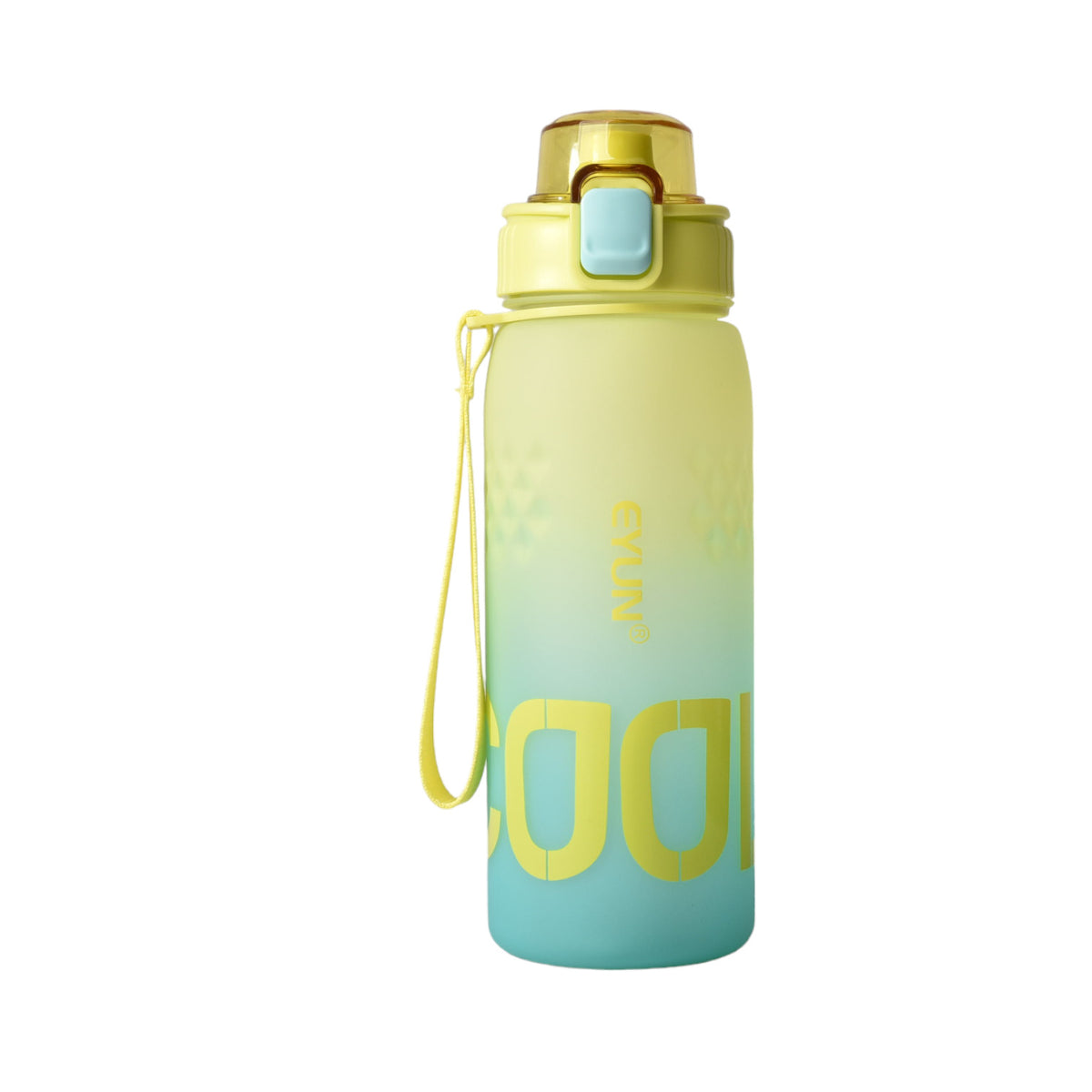 botella de agua plastica de 1000ml dim:8x8x26cm