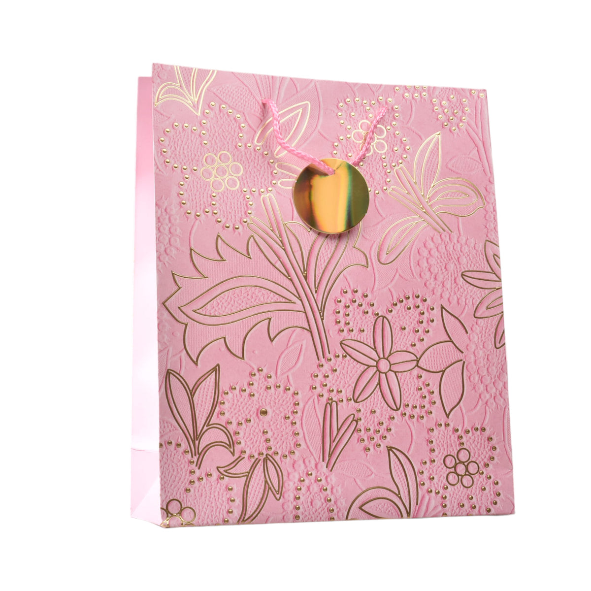bolsa regalo en papel mujer tamaño (m) mediano