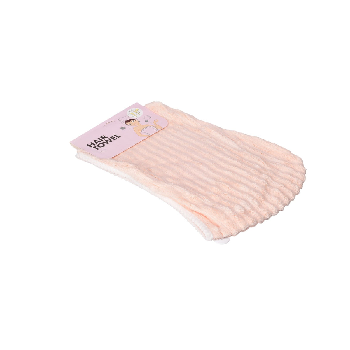 gorro microfibra poliester para secar el cabello