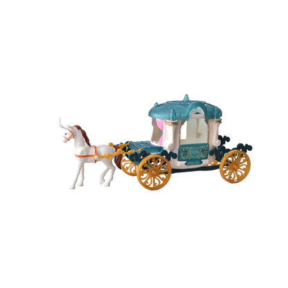 CARRUAJE DE PRINCESAS PARA NIÑAS DIM: 23x11x7