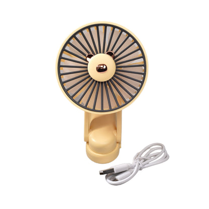 VENTILADOR PORTATIL RECARGABLE CON USB DIM:9x14x6CM