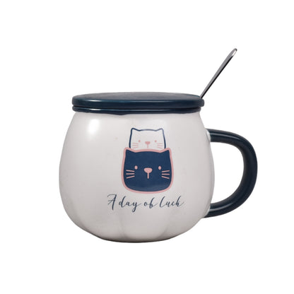 MUG POCILLO CON CUCHARA CERAMICA