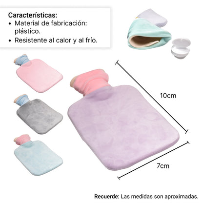 BOLSA TERMICA PARA AGUA CALIENTE COLICOS Y DOLORES