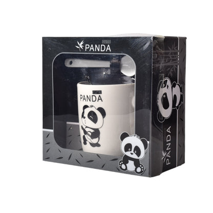 POCILLO CON CUCHARA EN CERAMICA DE OSOS