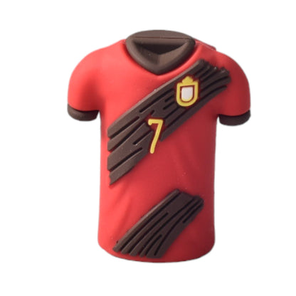 TAJALAPIZ FORMA CAMISETA DE EQUIPOS DIM-3CM