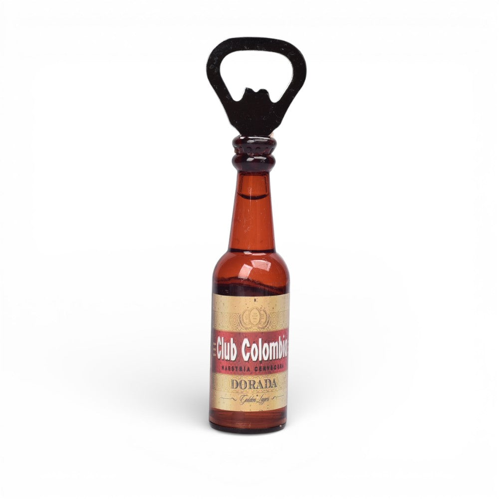 destapador plastico con iman forma botella dim:18x2x2