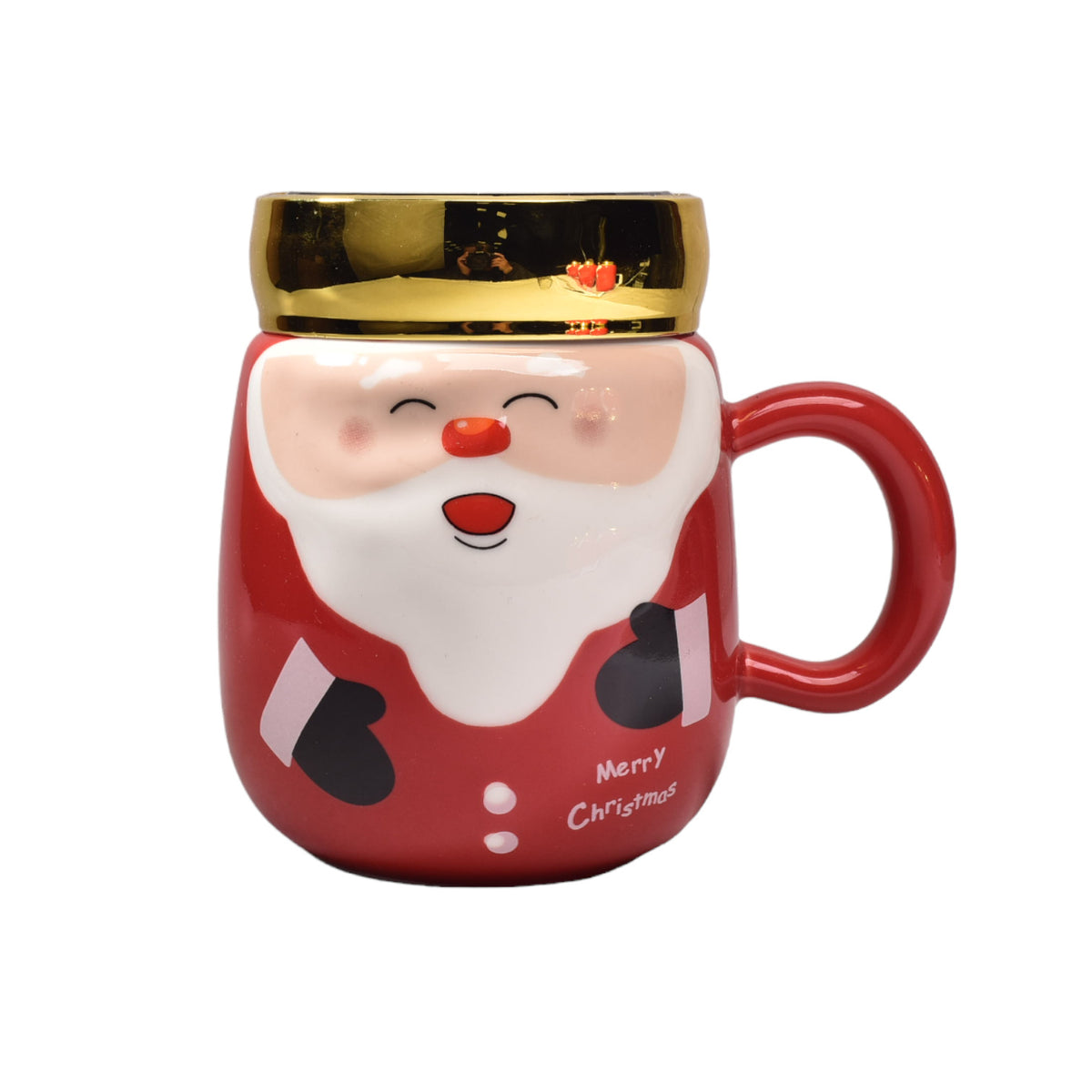 mug en ceramica pocillo de navidad dim:8x12x11cm
